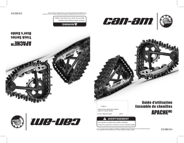 Can-Am Apache Track Kit Manuel du propriétaire | Fixfr