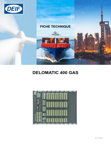Deif DM-400 Integrated system Fiche technique | Fixfr