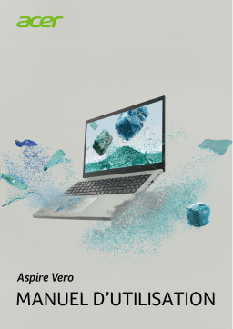 Acer Aspire AV15-52 Notebook Manuel utilisateur