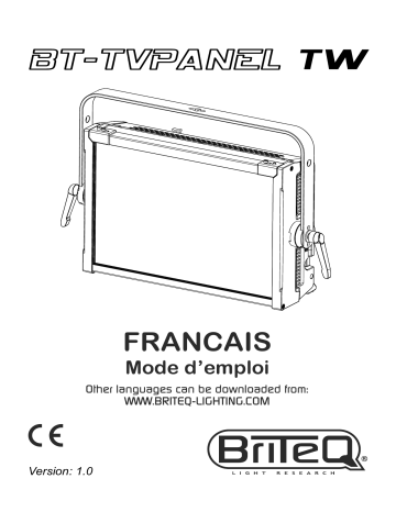 Briteq BT-TVPANEL TW Manuel du propriétaire | Fixfr