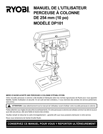 Ryobi P102 18V ONE+™ Compact Battery Manuel du propriétaire | Fixfr