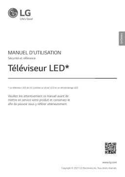 LG 75QNED90VPA Manuel utilisateur