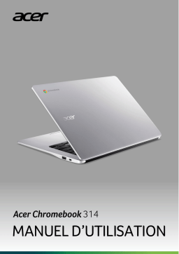 Acer C922T Netbook, Chromebook Manuel utilisateur