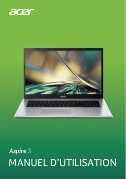 Acer Aspire A317-54G Notebook Manuel utilisateur