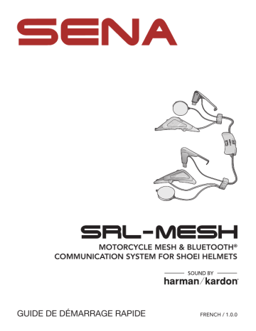 Sena SRL–MESH Guide de démarrage rapide | Fixfr