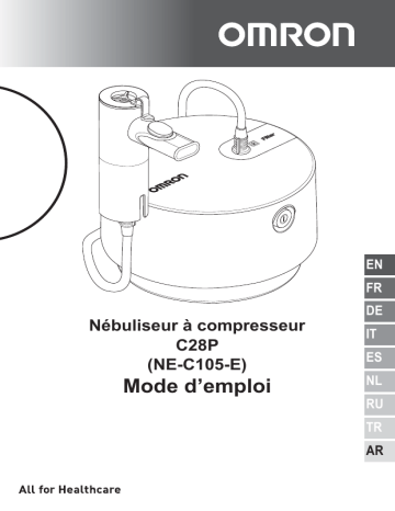 Omron Healthcare NE-C105-E C28P Nebulisers & Wheeze Detector Manuel utilisateur | Fixfr