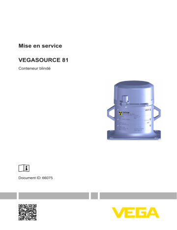 Vega VEGASOURCE 81  Mode d'emploi | Fixfr