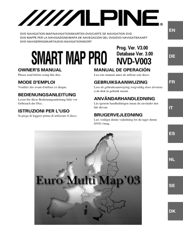 Alpine NVD-V003 Manuel du propriétaire | Fixfr