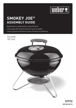 Weber 10020 Smokey Joe Portable Charcoal Grill Mode d'emploi