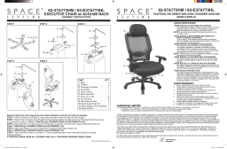 Office Star Products 63-E37A773HL Executive Big and Tall Chair Mode d'emploi