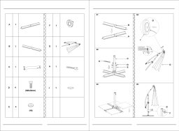 ANGELES HOME MOP-870282NY 10 ft. Aluminum Cantilever Solar Patio Umbrella Mode d'emploi