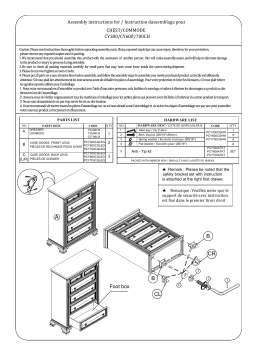 Unbranded CY300TV Trent Media Chest Mode d'emploi