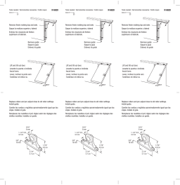 Prime-Line N 6620 1-1/4 in. Nylon Pocket Door Roller Assembly Guide d'installation