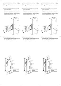 Prime-Line E 2171 2-9/16 in. Steel, Round-faced Mortise Latch Mode d'emploi