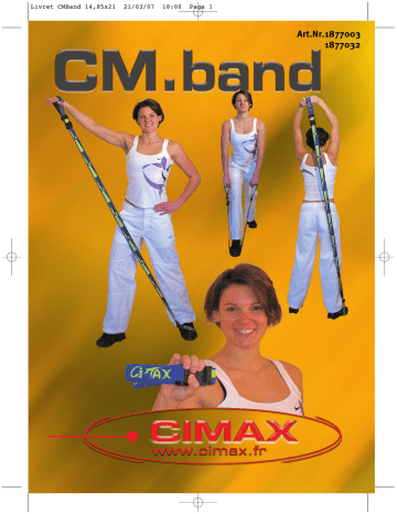 Cimax CM-Band Mode d'emploi | Fixfr