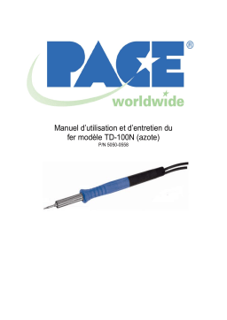 Pace TD-100N Manuel utilisateur