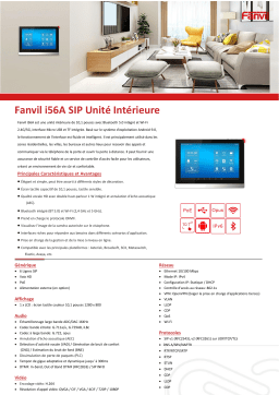 Fanvil i56A Fiche technique