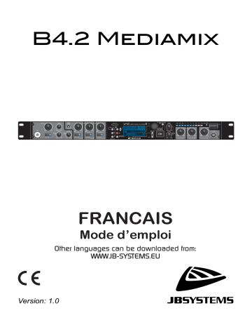 JB systems B4.2 MEDIAMIX Manuel utilisateur | Fixfr