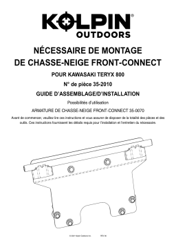 Kolpin 35-2010 Front-Connect - Kawasaki Teryx Manuel du propriétaire