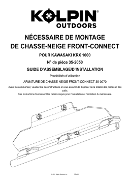 Kolpin 35-2050 Front-Connect - KRX 1000 Manuel du propriétaire