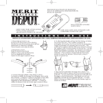 Merit Medical Merit Drainage Depot&trade; Mode d'emploi