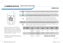 CompuSTAR RF-2W901-SS / 2W901R-SS Manuel utilisateur