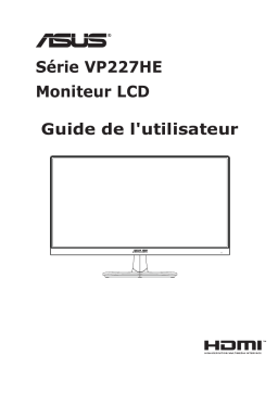 Asus VP227HE Monitor Mode d'emploi