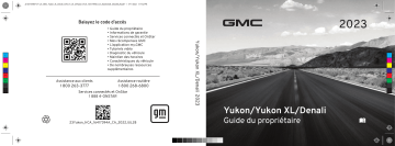 Yukon 2023 | GMC Yukon XL 2023 Mode d'emploi | Fixfr
