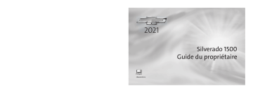 Silverado HD 2021 | Silverado 2021 | Chevrolet Silverado LD 2021 Mode d'emploi | Fixfr