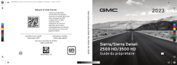 GMC Sierra HD 2023 Mode d'emploi