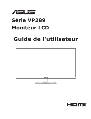 Asus VP289Q Monitor Mode d'emploi | Fixfr