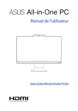 Asus A3202 All-in-One PC Manuel utilisateur