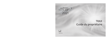 Chevrolet Trax 2021 Mode d'emploi | Fixfr