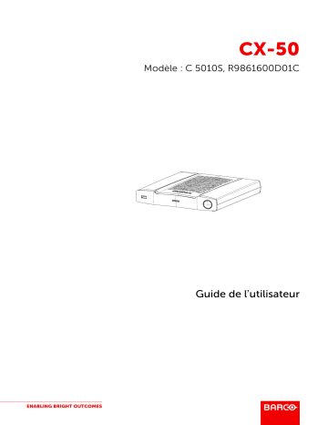 Barco ClickShare CX-50 Mode d'emploi | Fixfr