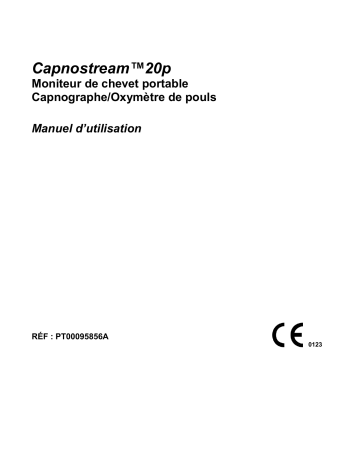 Covidien CapnostreamTM 20P Portable Bedside Monitor Capnograph/Pulse Oximeter Manuel utilisateur | Fixfr