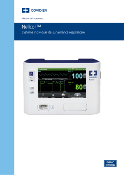 Covidien NellcorTM Bedside Respiratory Patient Monitoring System Manuel utilisateur
