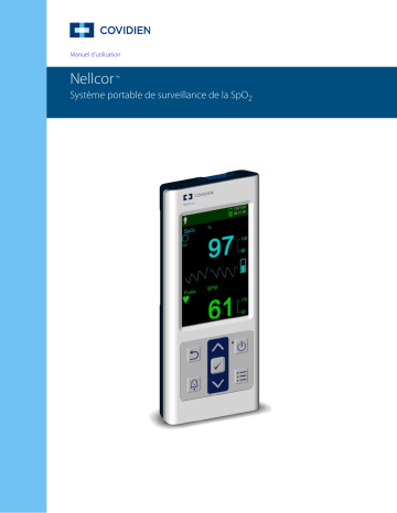 Covidien NellcorTM Portable SpO2 Patient Monitoring Manuel utilisateur | Fixfr
