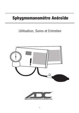 ADC Pro’s Combo Adimals™ Pocket Aneroid/Pediatric Scope Kit Mode d'emploi