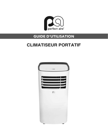 2PORT10000A | Perfect aire 2PORT9000A 9,000 BTU Compact Portable Air Conditioner Manuel utilisateur | Fixfr