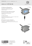 S+S Regeltechnik HYGRASGARD&reg; KFTF-20-U VAQ Duct humidity and temperature sensors Mode d'emploi