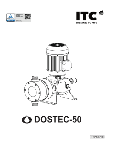 ITC Dostec 50 Manuel utilisateur | Fixfr