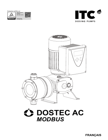 ITC Dostec AC ModBus Manuel utilisateur | Fixfr