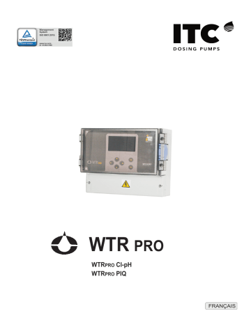 ITC WTRpro CL Manuel utilisateur | Fixfr