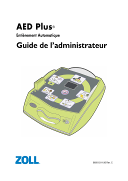 ZOLL aed plus Manuel utilisateur