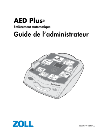 ZOLL AED Plus Fully Automatic Manuel utilisateur | Fixfr