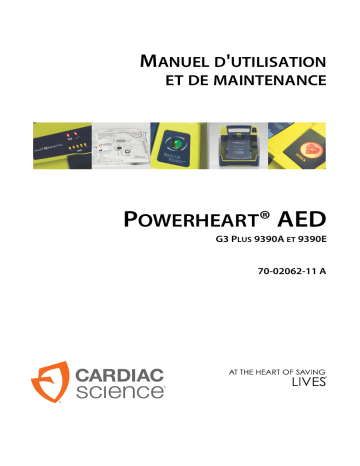 ZOLL Powerheart G3 and G3 Plus Manuel utilisateur | Fixfr