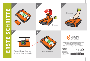 ZOLL Powerheart G5 Guide de démarrage rapide | Fixfr