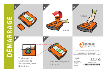 ZOLL Powerheart G5 Guide de démarrage rapide | Fixfr