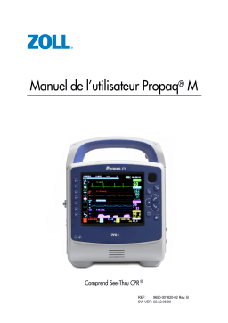 ZOLL Propaq M Manuel utilisateur