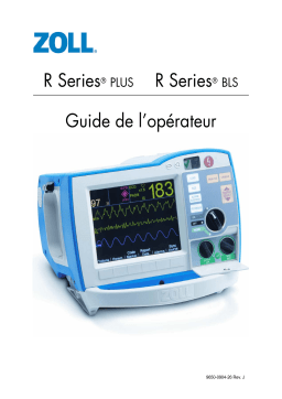 ZOLL R Series Monitor Defibrillators Mode d'emploi